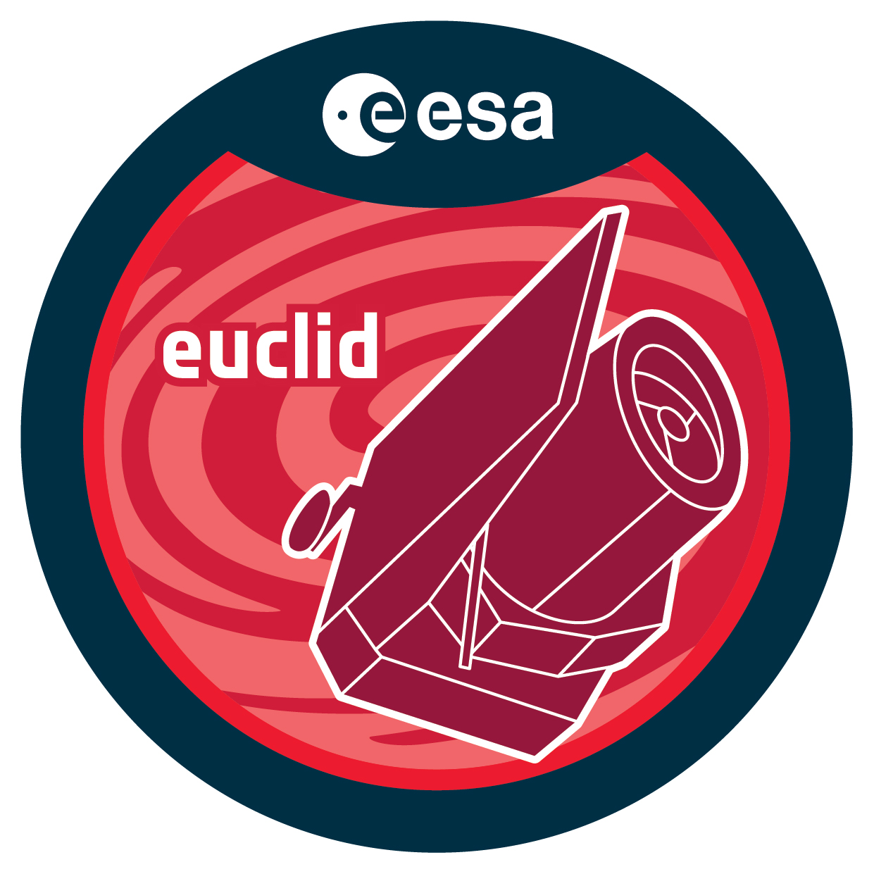 ESA Logo Euclid Satelitte