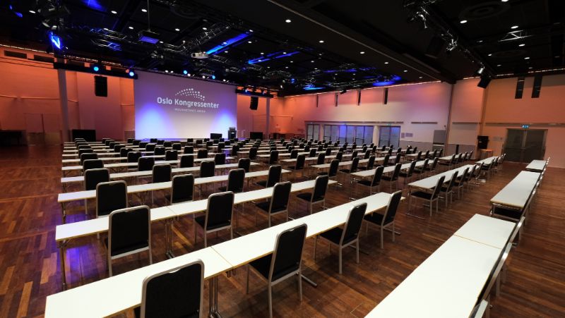 Picture of a large conference room