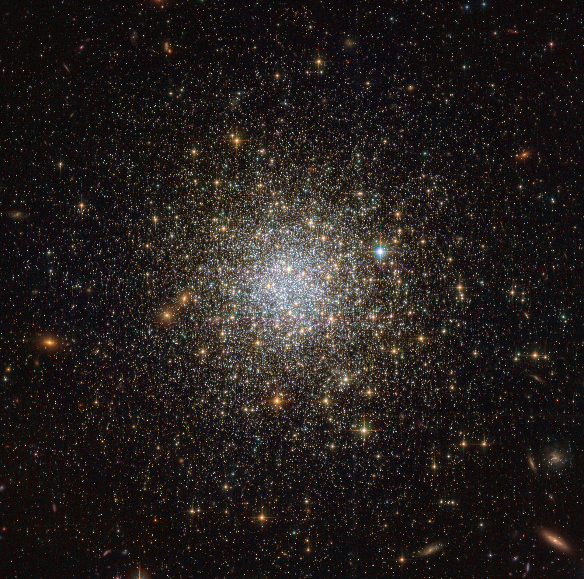 A globular cluster of stars