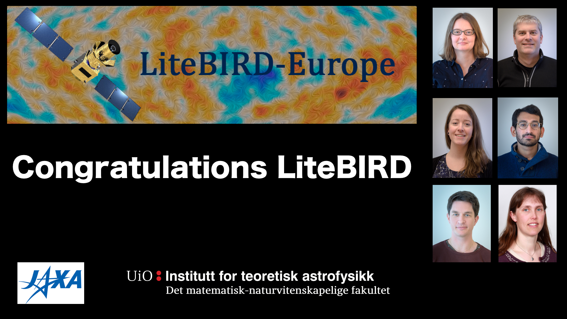 LiteBIRD research group at ITA