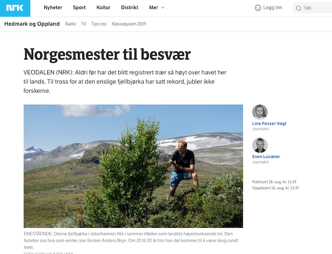 NRK article screenshot