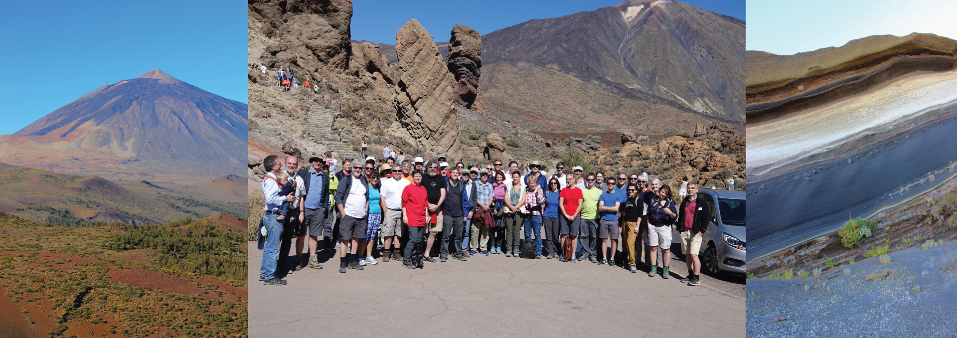 Views and group photo from the field trip. Photo: CEED