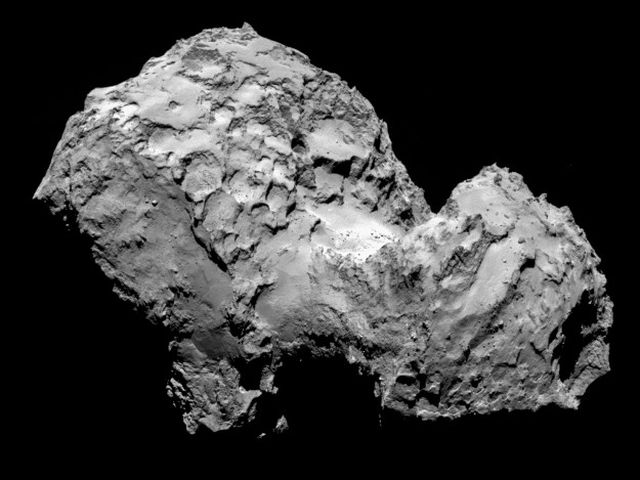 Image of the comet: ESA/Rosetta/MPS for OSIRIS Team MPS/UPD/LAM/IAA/SSO/INTA/UPM/DASP/IDA