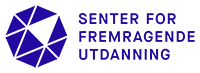 Logo for senter for fremragende utdanning i fiolett