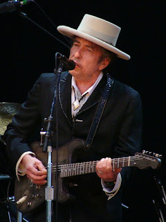 Bob Dylan at Azkena Rock Festival in Vitoria-Gasteiz, Spain, in June 2010.