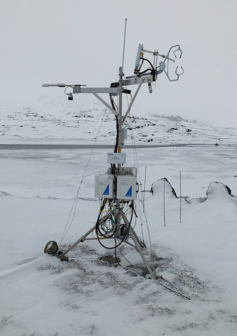 Mobile flux tower