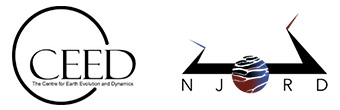 Logos for the CEED and Njord centres at University of Oslo.