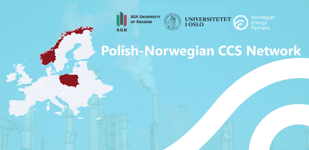 Logo/banner: Polish-Norwegian CCS Network: Acceleration of Climate Change Mitigation Technologies Deployment