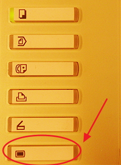 SafeCom button on Ricoh machines