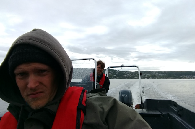 Boating for copepods