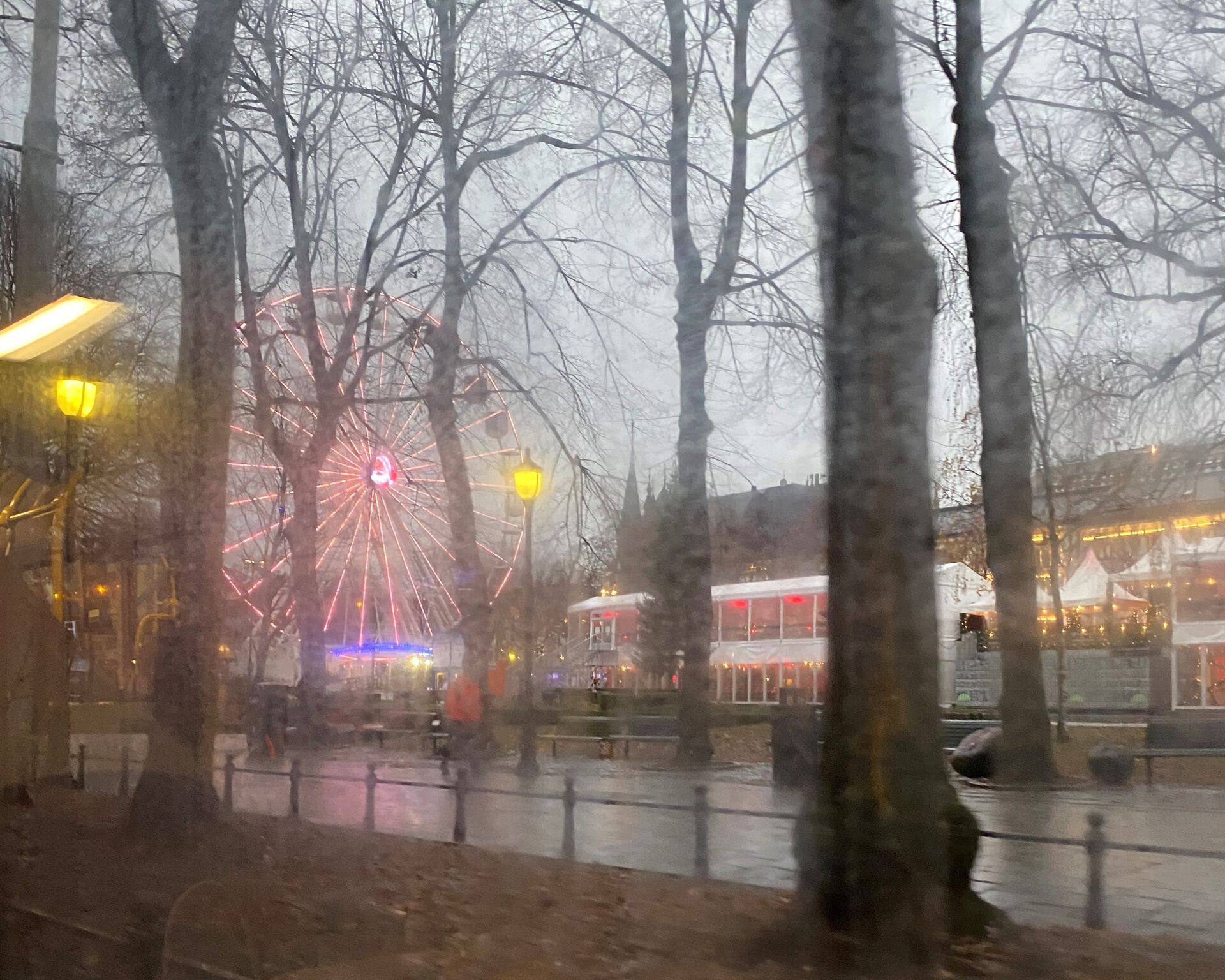 Regn i Oslo sentrum