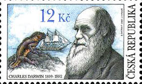 Darwin frimerke