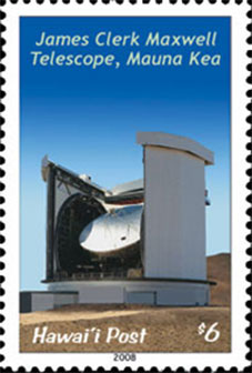Teleskop, Mauna Kea frimerke