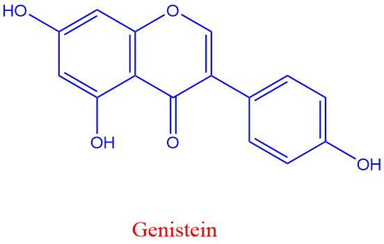 Genistein kjemisk formel