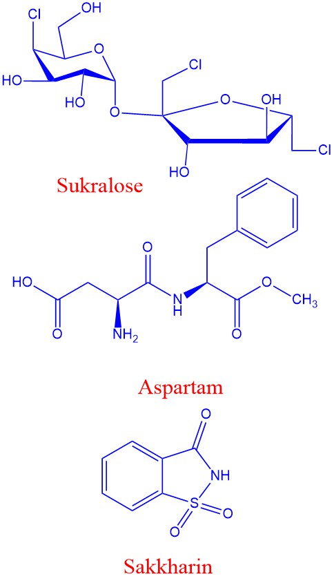 Sukralose og aspartam