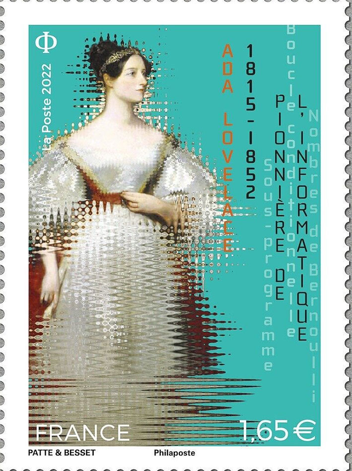 Ada Lovelace frimerke