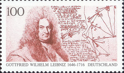 Leibniz frimerke