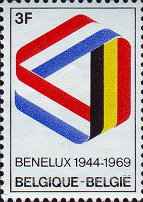 Møbiusbånd frimerke