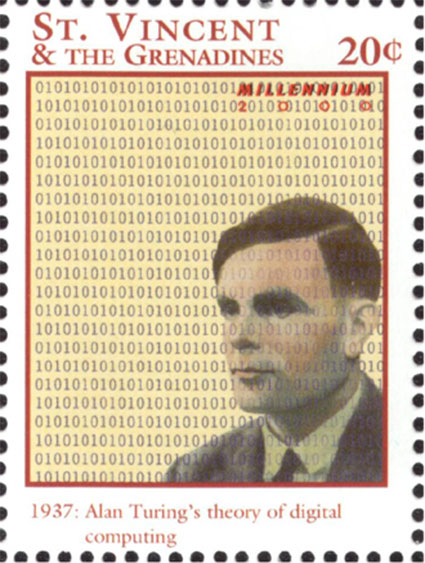 Alan Turing frimerke