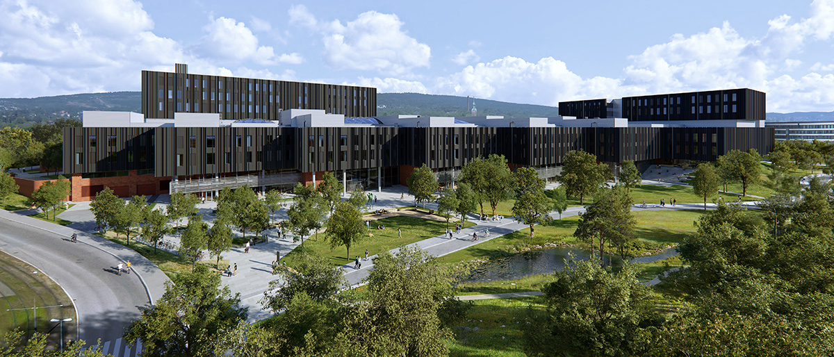 Image of the new Life Science building