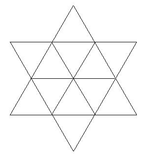Bildet kan inneholde: triangel, rektangel, symmetri, parallell, skråningen.