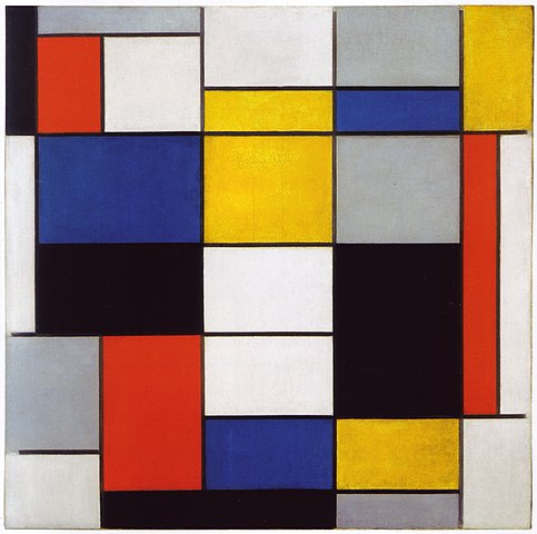 Composition A av Piet Mondrian