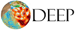 Logo: Norwegian Research School for Dynamics and Evolution of Earth and Planets (DEEP)