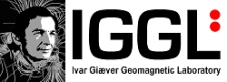Logo: The Ivar Giæver Geomagnetic Laboratory